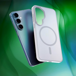Samsung Galaxy S26+ – 3mk Smoke MagCase valge telefoniümbris