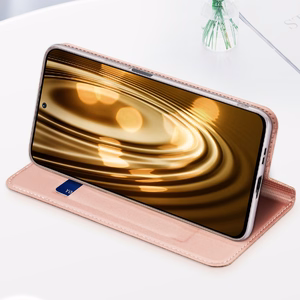 Чехол Dux Ducis Skin Pro Holster с откидной крышкой для Xiaomi Poco F4 5G розовый