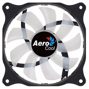 Aerocool COSMO12FRGB arvuti ventilaator 12 cm LED RGB Molex vaikne must