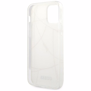 Guess kuldne Chain Collection iPhone 12 Pro Max 6.7" Ümbris - valge