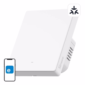 SONOFF M5 Smart Wall Switch M5-1C-80W, Wi-Fi, Matter