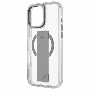 Uniq Heldro Max Magclick Charging Ümbris jaoks iPhone 16 Pro - läbipaistev