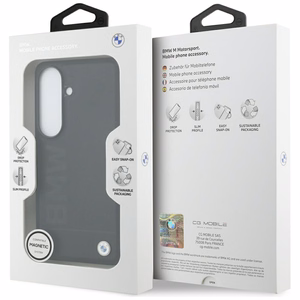 BMW Leather Hot Stamp MagSafe ümbris Samsung Galaxy S26 Plus jaoks must