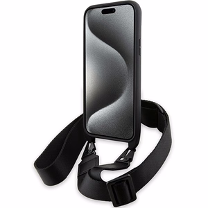 BMW M Edition Carbon Tricolor Lines & Strap ümbris jaoks iPhone 15 / 14 / 13 - must