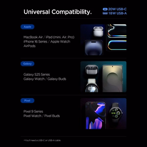 Spigen Essential EE202EU 20W Wall Laadija - valge