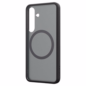 Spigen Capella GP-FPS931PGBJW Silicone Ümbris with MagFit Magnetic Ring jaoks Samsung Galaxy S25 - must