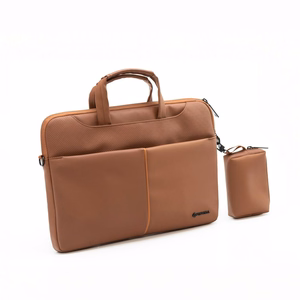 FORCELL F-PROTECT URBAN STYLE Kott jaoks Laptop 15,6" pruun
