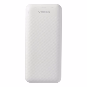 VEGER powerbank 20000 mAh PD QC3.0 2A20W L20S (VP2039PD / W2039PD) valge