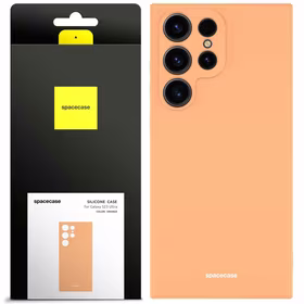 Spacecase silikoonist ümbris Galaxy S23 Ultra oranž