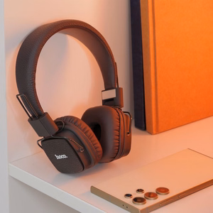 HOCO juhtmevaba kõrvaklapid bluetooth W56 brown