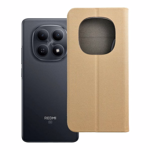SENSITIVE raamatümbris XIAOMI Redmi Note 15 PRO 5G kuldne
