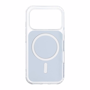 Clear Fusion Mag Cover ümbris mudelile iPhone 15, MagSafe'iga ühilduv – tumesinine