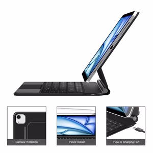 Tech-Protect Smartcase Magnetic with Keyboard jaoks iPad Air 10.9” 2020 / 2022 / iPad Air 11” 2024 / 2025 - Must