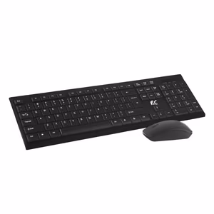 NanoRS juhtmevaba klaviatuur ja hiir ergonoomilise disainiga RS580