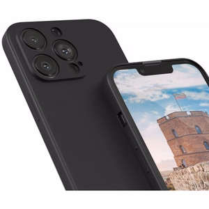 Чехол для телефона "Liquid Silicone Edge" Huawei Nova 9 (чёрный)