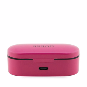 Беспроводные наушники Guess GUTWST31EM TWS Bluetooth с зарядным кейсом малинового цвета