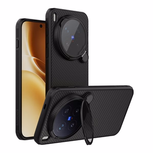 Nillkin CamShield Pro Magnetic ümbris Vivo X300 Pro mudelile, must