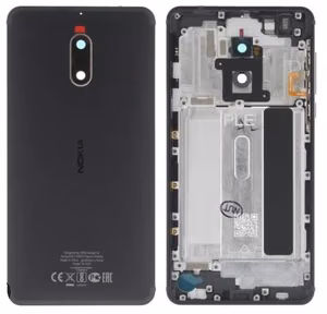 Tagakaas Nokia 6 must originaal (kasutatud Grade A)