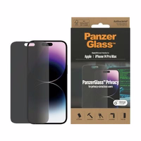 PanzerGlass Classic Fit antibacterial privaatsus glass jaoks iPhone 14 Pro Max