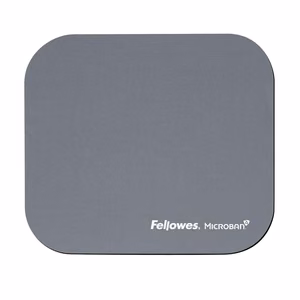 Коврик для мыши Microban серебристый 5934005 Fellowes