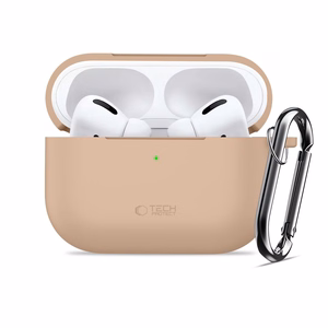 Tech-Protect Silicone Hook Ümbris jaoks AirPods Pro - Beige