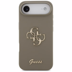 GUESS ümbris jaoks IPHONE 17 Air GUHCP17MSC4GSMW (Silicone W/ Big 4G Script) brown