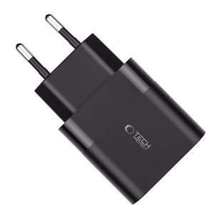 Tech-Protect C30W Laadija USB-C PD 30W / USB-A QC 3.0 - must