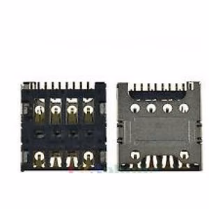 SIM-kaardi pesa / kontaktid ühilduv LG H340 Leon / D320 L70 / D405 L90 originaal