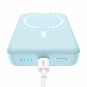 Akupank mini Baseus 10000mAh, USB-C 30W sinine
