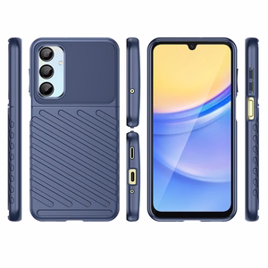 Thunder Ümbris jaoks Samsung Galaxy A26 silicone armored cover - sinine