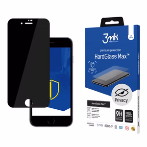 9H Privacy Glass 3mk HardGlass Max Privacy jaoks iPhone 7
