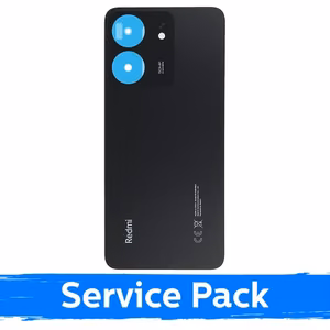 Tagakaas ühilduv Xiaomi Redmi 13C / Midnight Black / (Service Pack)