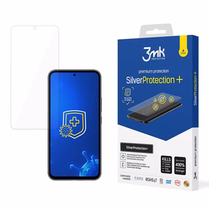Ekraanikaitse Samsung Galaxy A54 5G antibakteriaalne ekraanikaitse mängijatele 3mk Silver Protection+ seeriast