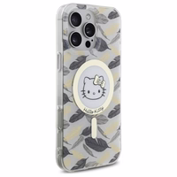 Hello Kitty IML Golden Leaves MagSafe Ümbris jaoks iPhone 16 Pro Max - Valge