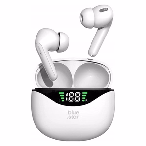 Juhtmevaba earbuds sinine Star T60 TWS valge
