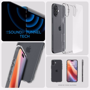 Spigen Ultra Hybrid for iPhone 16 - Clear