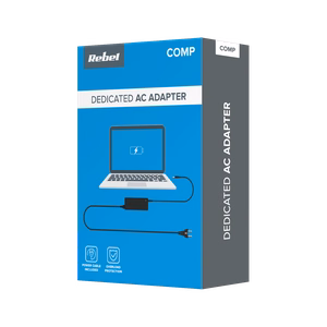 Rebel HQ toiteadapter Samsung sülearvutile, 90 W / 19 V / 4,74 A / 5,5 x 3 mm