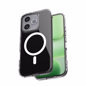 Crong Hybrid Clear Magnetic MagSafe ümbris seadmele Honor 600 Lite 5G, läbipaistev