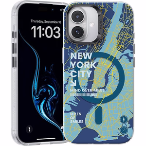 Benks Magnetic City New York Ümbris jaoks Iphone 16 Plus