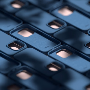 Etteri Silikoonist ümbris Xiaomi Redmi Note 13 Pro 5G jaoks tumesinine