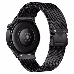 Strap for Samsung Galaxy Watch Forcell F-Design FS10 magnetic steel 22 mm black
