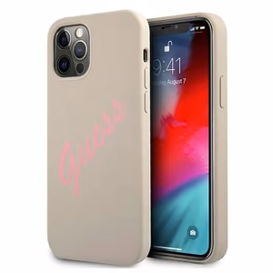 Guess GUHCP12MLSVSGP iPhone 12/12 Pro 6.1" hall roosa/halli roosa hardcase Silikoon Vintage