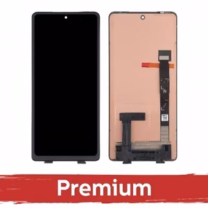 LCD ekraan ühilduv Motorola Edge 20 / Edge 20 Pro must OEM