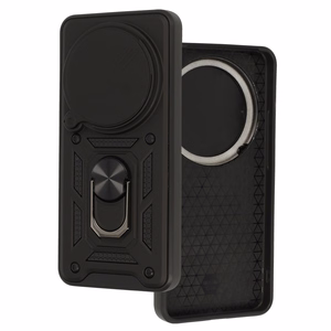 Slide Camera Armor Ümbris jaoks Xiaomi 15 Ultra 5G Must