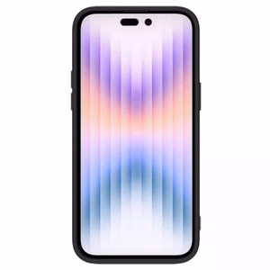 Nillkin CamShield Silky Silikoonist ümbris iPhone 15 Plus'ile (must)