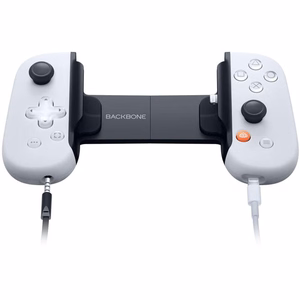 Backbone One iPhone PlayStation Edition jaoks, valge Lightning mängupult PC, Playstation, iOS