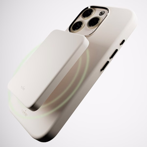 Puro Icon Mag Pro MagSafe Silicone Ümbris jaoks iPhone 16 Pro - Beige