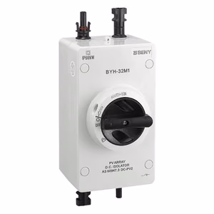 DC Isolator Switch 2P, 32A, 1000VDC, MC4, IP66