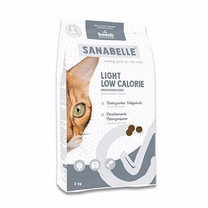 Bosch Sanabelle Light Poultry – madala kalorsusega kasside kuivtoit linnulihaga, 8 kg