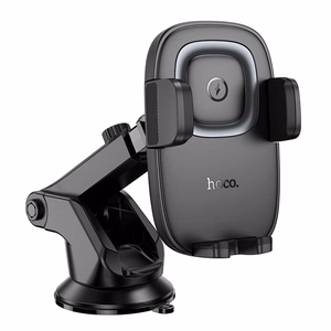 Juhtmevaba car phone hoidja Hoco 15W dashboard HW32 must